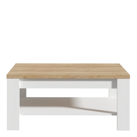Bohol Coffee Table in White/Riviera Oak
