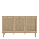 Calasetta 3 Door Sideboard in Rattan