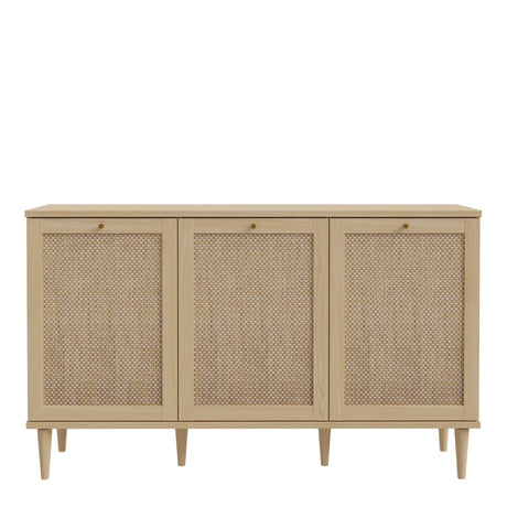 Calasetta 3 Door Sideboard in Rattan