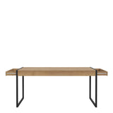 High Rock Dining Table in Riviera Oak 166x76.9cm