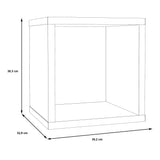 Mauro Singular Storage Unit in Concrete Grey
