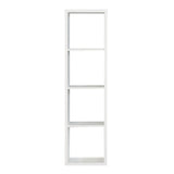 Mauro 3 Shelves Storage Unit in Matt White