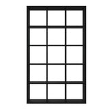 Mauro 3x5 Storage Unit in Matt Black