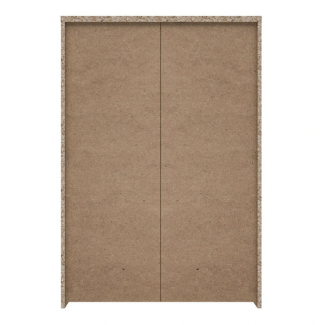 Best Chest Storage Cabinet with 6 Doors in Artisan Oak/White