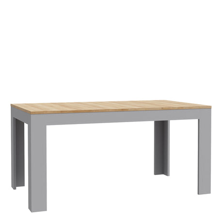 Bohol Extending Dining Table 160-207cm in Grey/Riviera Oak