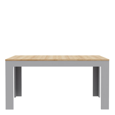 Bohol Extending Dining Table 160-207cm in Grey/Riviera Oak