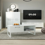 Sali 1 Drawer Coffee Table in Light Grey