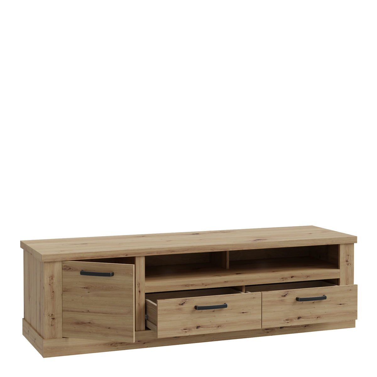 Corona 2 Drawer 1 Door TV Unit in Artisan Oak