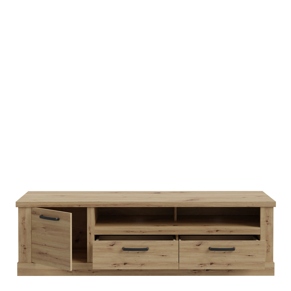 Corona 2 Drawer 1 Door TV Unit in Artisan Oak