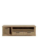 Corona 2 Drawer 1 Door TV Unit in Artisan Oak