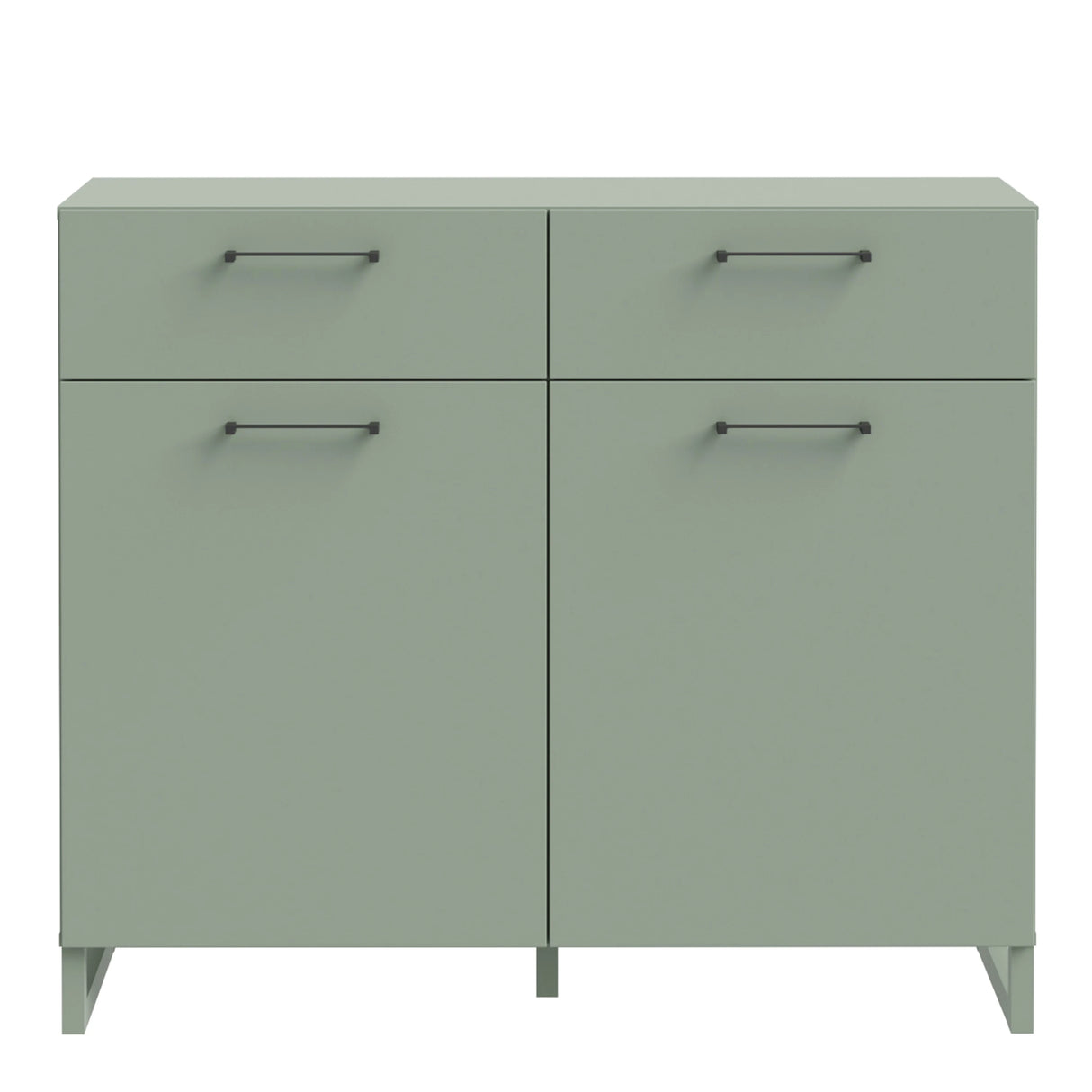 Sali 2 Door  2 Drawer Chest in Sage Green