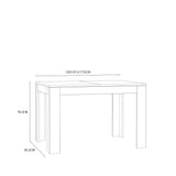 Grafton Extending Dining Table in Oak 120x78.2cm