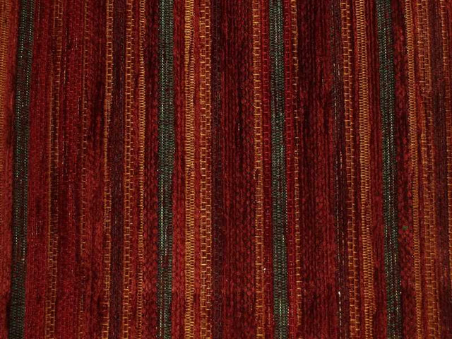 Maida Vale Candy Stripe Wine / SR14647 (Per Metre)