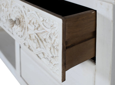 Giner and Colomer  Modern TV Stand With 6 Drawers And 2 Open Compartments