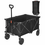 Outdoor Utility Garden Trolley Buggy -Black