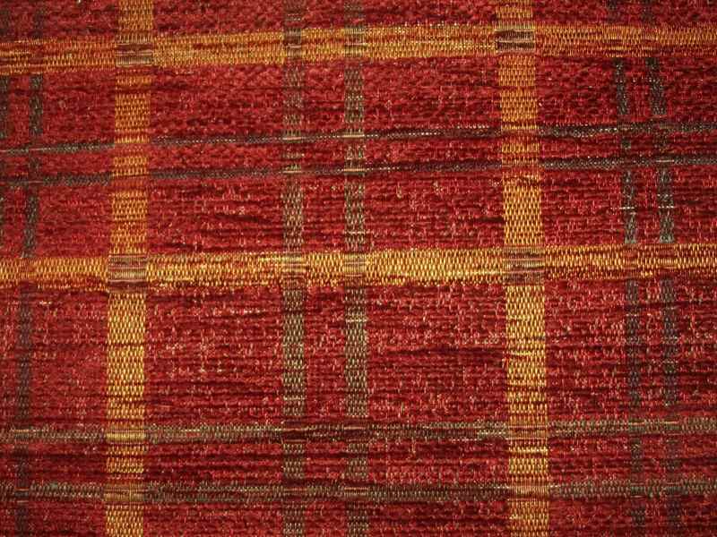 Maida Vale Plaid Wine / SR14677 (Per Metre)