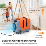 85 L/Day Commercial Dehumidifier with Auto Defrost-Orange
