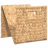 vidaXL Magazine Holder 31x31x31 cm Water Hyacinth