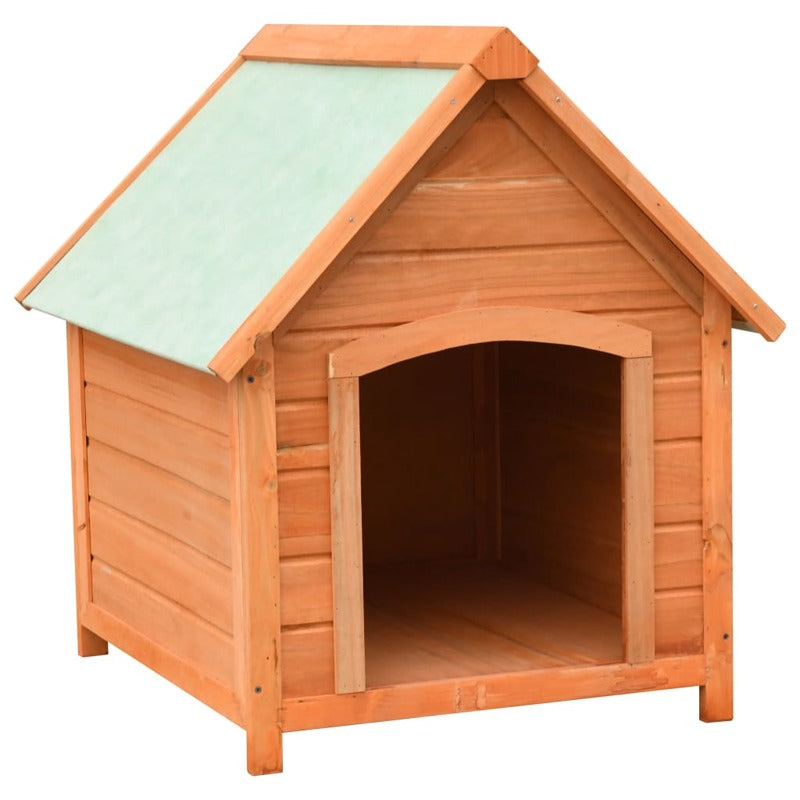 vidaXL Dog House Solid Pine & Fir Wood 72x85x82 cm