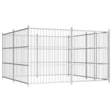 vidaXL Outdoor Dog Kennel 300x300x185 cm