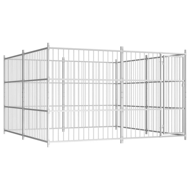 vidaXL Outdoor Dog Kennel 300x300x185 cm