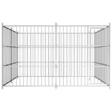 vidaXL Outdoor Dog Kennel 300x300x185 cm