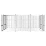 vidaXL Outdoor Dog Kennel 450x450x185 cm