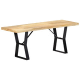 vidaXL Bench 110 cm Solid Mango Wood