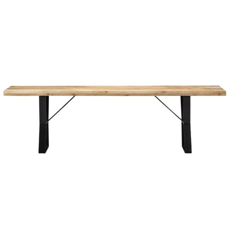 vidaXL Bench 160 cm Solid Mango Wood