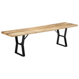 vidaXL Bench 160 cm Solid Mango Wood