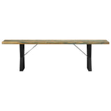 vidaXL Bench 160 cm Solid Reclaimed Wood