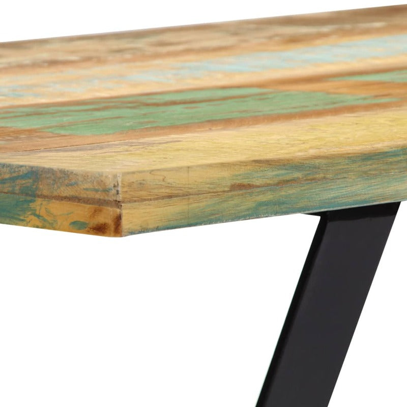 vidaXL Bench 160 cm Solid Reclaimed Wood