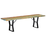 vidaXL Bench 160 cm Solid Reclaimed Wood