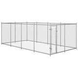 vidaXL Outdoor Dog Kennel 7.6x3.8x1.9 m