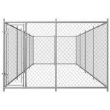 vidaXL Outdoor Dog Kennel 7.6x3.8x1.9 m