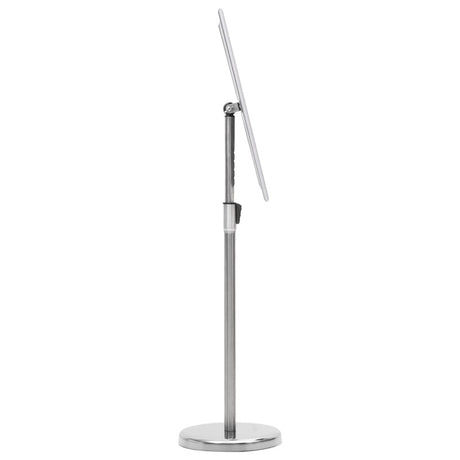 vidaXL A4 Pedestal Poster Stand Silver Aluminium Alloy