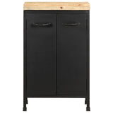 vidaXL Sideboard 47x35x76 cm Rough Mango Wood