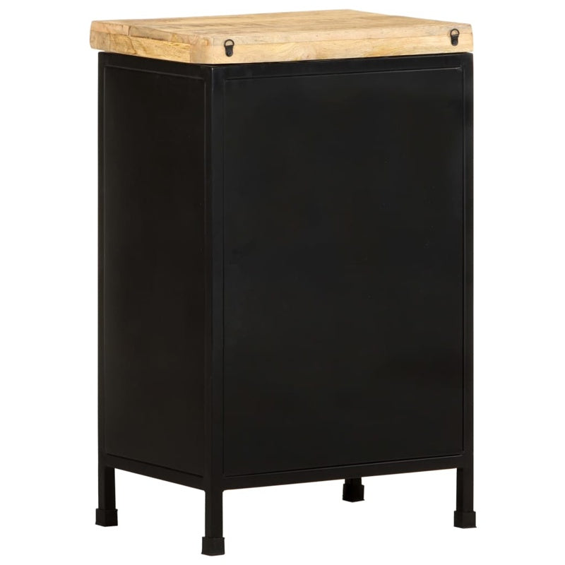 vidaXL Sideboard 47x35x76 cm Rough Mango Wood