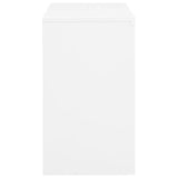 vidaXL Office Cabinet White 90x40x70 cm Steel