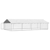 vidaXL Outdoor Dog Kennel with Roof 600x300x150 cm