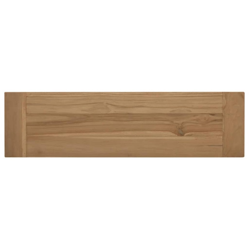 vidaXL Bench 110 cm Solid Wood Teak