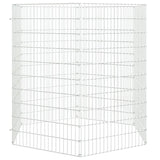 vidaXL Free Range Animal Enclosure 6-Panel 54x100 cm Galvanised Iron