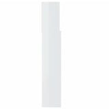 vidaXL Headboard Cabinet High Gloss White 100x19x103.5 cm