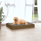 vidaXL Dog Bed Honey Brown 71.5x54x9 cm Solid Wood Pine