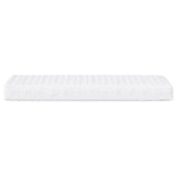 vidaXL Foam Mattress White 90x190 cm Hardness H2 H3