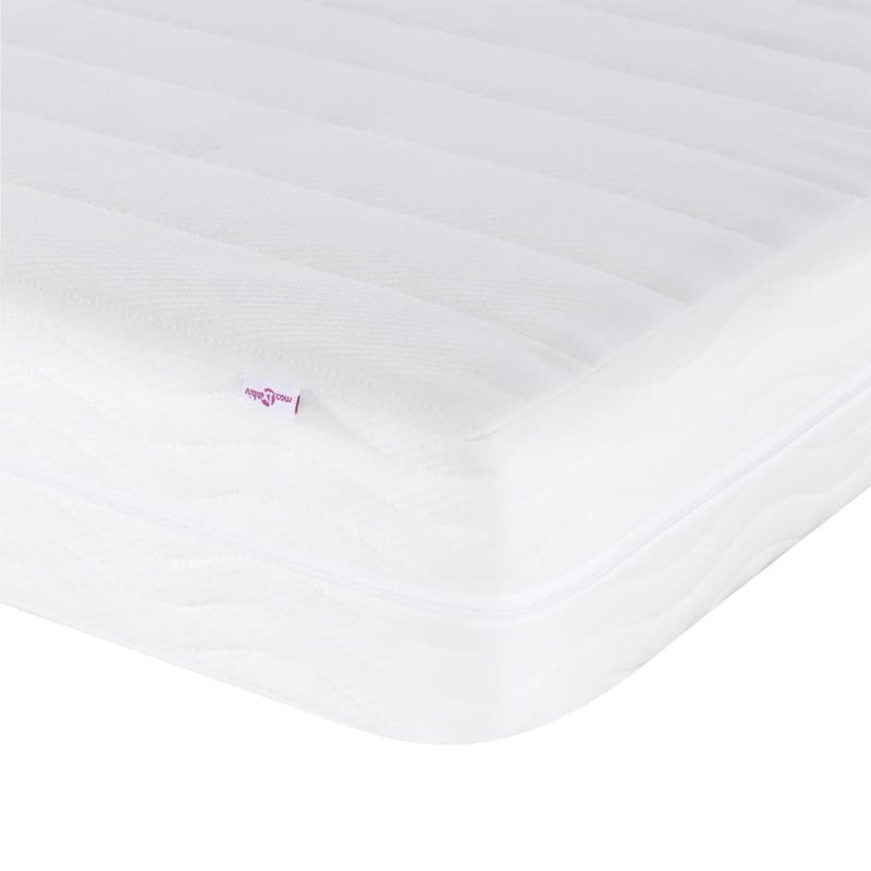 vidaXL Foam Mattress White 90x190 cm Hardness H2 H3