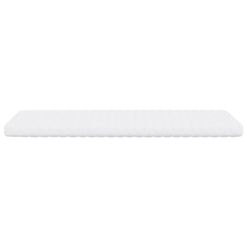 vidaXL Foam Mattress White 90x190 cm 7-Zone Hardness 20 ILD