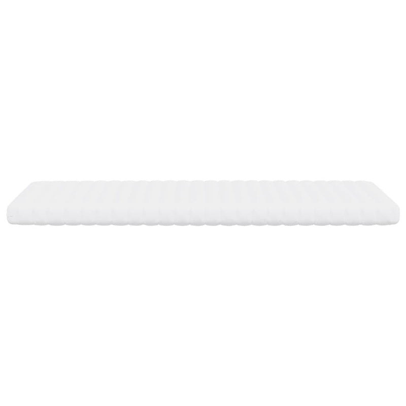 vidaXL Foam Mattresses 2 pcs White 90x190 cm 7-Zone Hardness 20 ILD