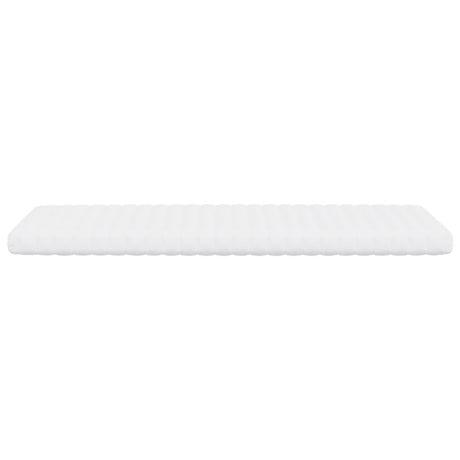 vidaXL Foam Mattresses 2 pcs White 90x190 cm 7-Zone Hardness 20 ILD