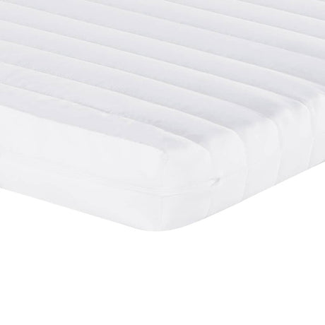 vidaXL Foam Mattresses 2 pcs White 90x190 cm 7-Zone Hardness 20 ILD